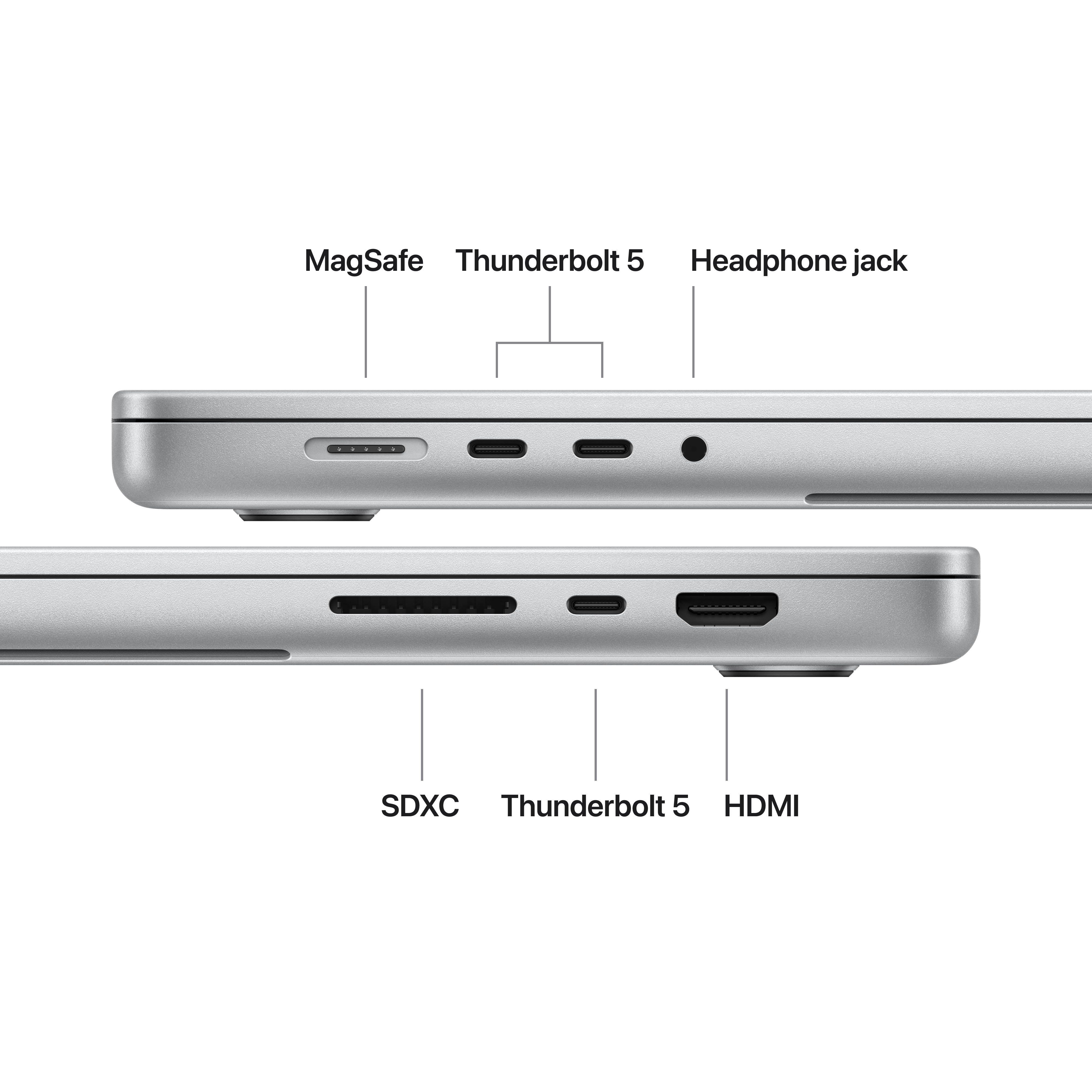 Apple MacBook Pro, 16', M5 Pro 18-core, 48GB, 1TB, 20-core GPU, Silver