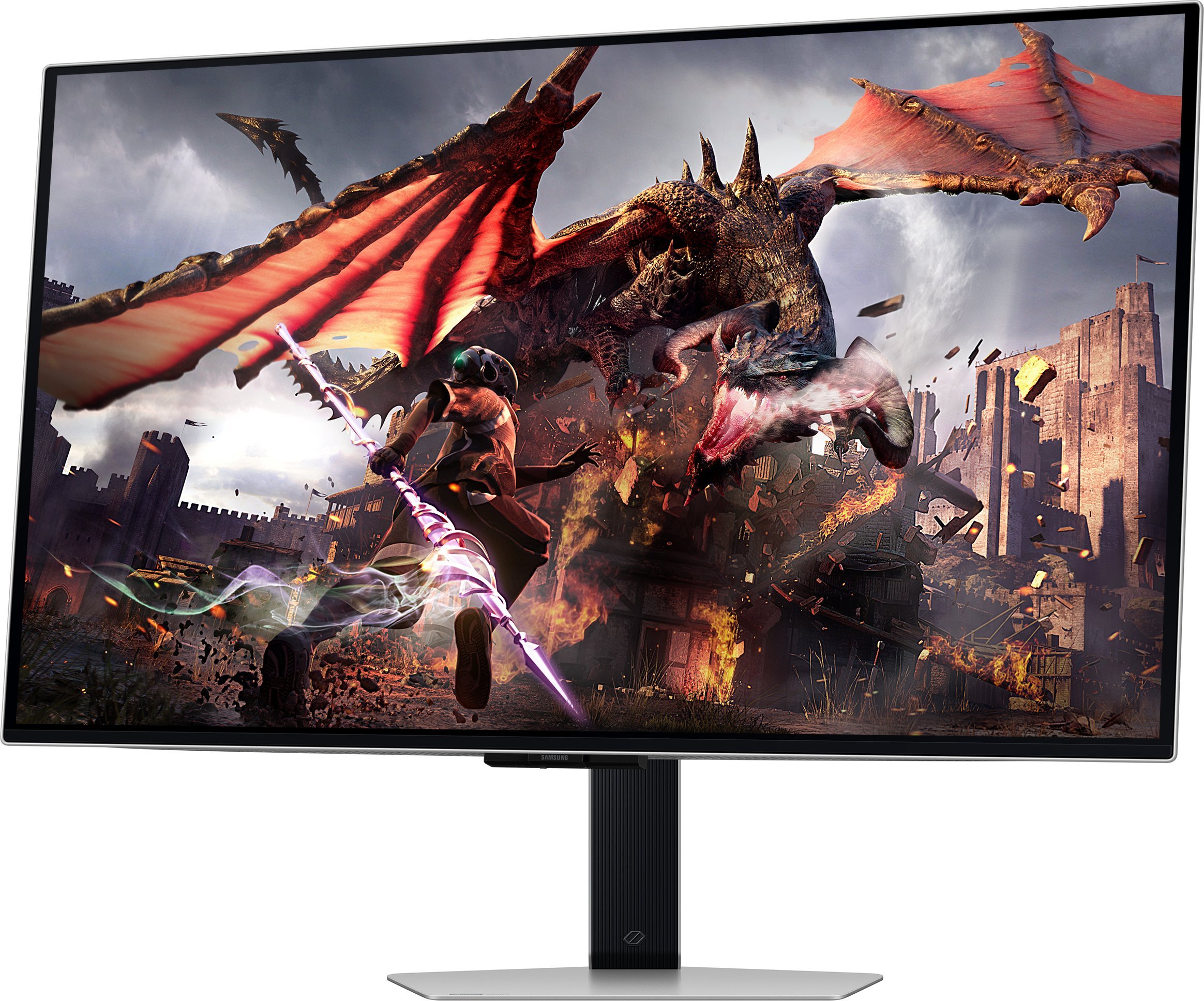 Monitor Samsung G80SD, 32", 4K OLED, argjendtë