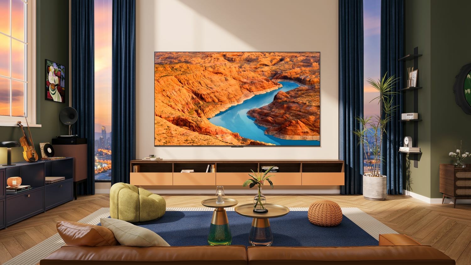 Televizor TCL C65 Series C6 75C655, 75", QLED 4K, Google TV