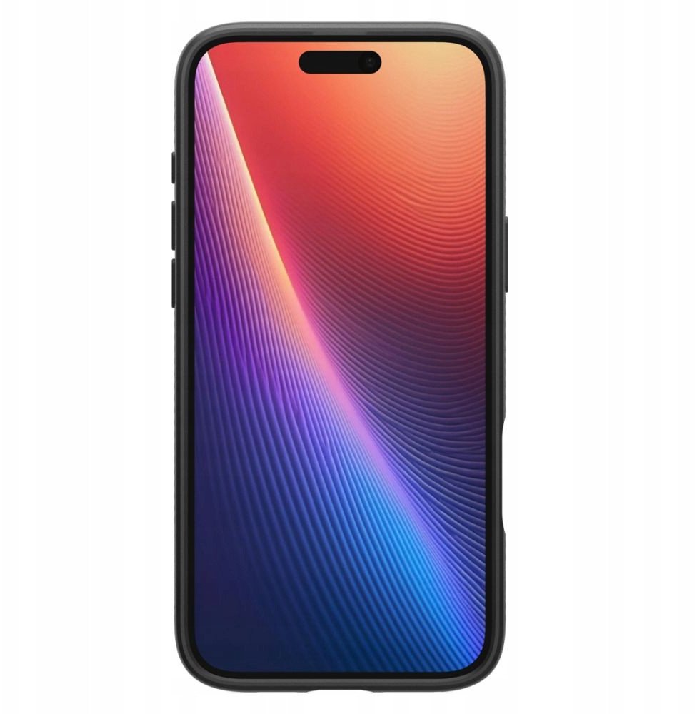 Капак за телефон Spigen Liquid Air за iPhone 17, мат, црн