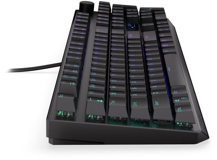 Tastierë Endorfy Thock, Kailh Red, RGB LED, e zezë, US