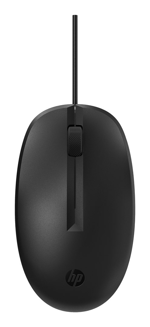 Mouse me kabllo HP 125 265A9AA, USB, optik, i zi