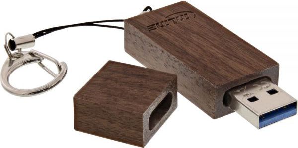 USB InLine Woodstick, 32GB, USB 3.0, ngjyrë druri