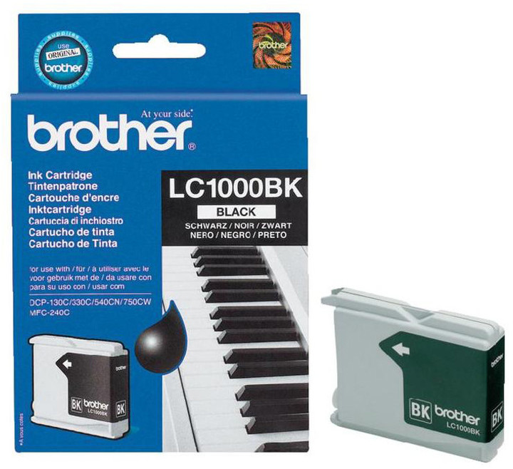 Ngjyrë për printer Brother BT-1000BK, e zezë