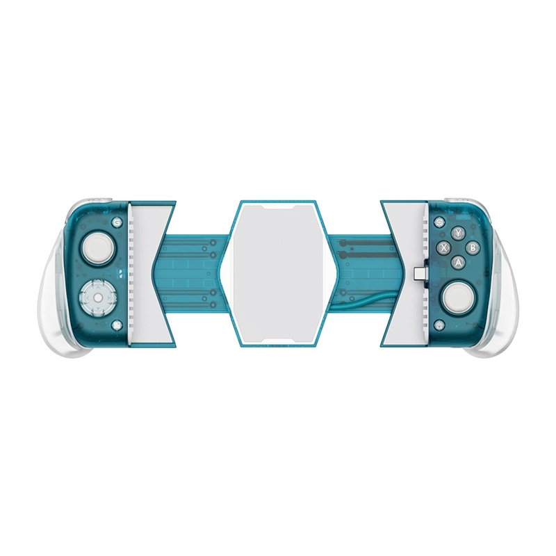 Kontrollues për telefon GameSir X3 Pro, me ftohës, joystick Hall Effect, i bardhë