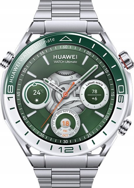 Паметен часовник Huawei Watch Ultimate, 48mm, екран 1.55\" AMOLED, GPS, не'рѓосувачки челик