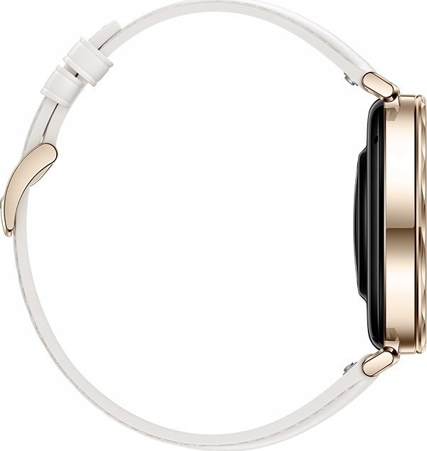 Ora inteligjente HUAWEI Watch GT 5, 41 mm, gold, me rrip lëkure të bardhë