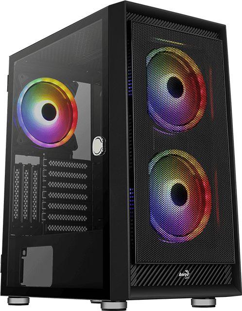 Kasë Aerocool Graphite FRGB, Midi Tower