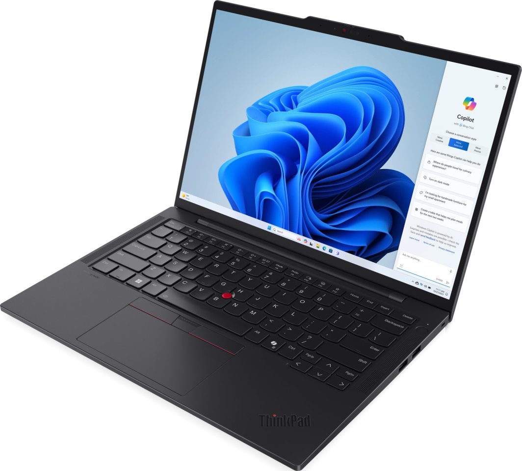 Laptop Lenovo ThinkPad T14s, 14'', WUXGA, Intel Core Ultra 7 155U,, 16GB RAM, 512SSD, Window 11 Pro, i zi