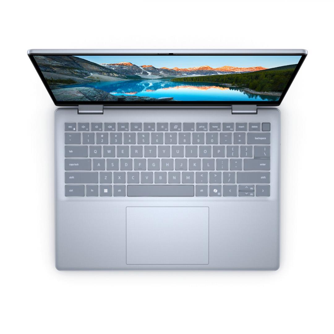 Laptop 2 në 1 Dell Inspiron 14 7440, 14" FHD Touch, Intel Core 7, 16GB RAM, 1TB SSD, Ice Blue