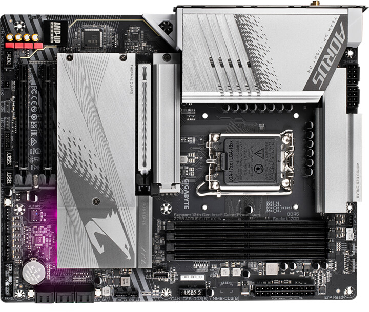 Pllakë amë GIGABYTE Z790 AORUS ELITE AX-W - Intel Z790