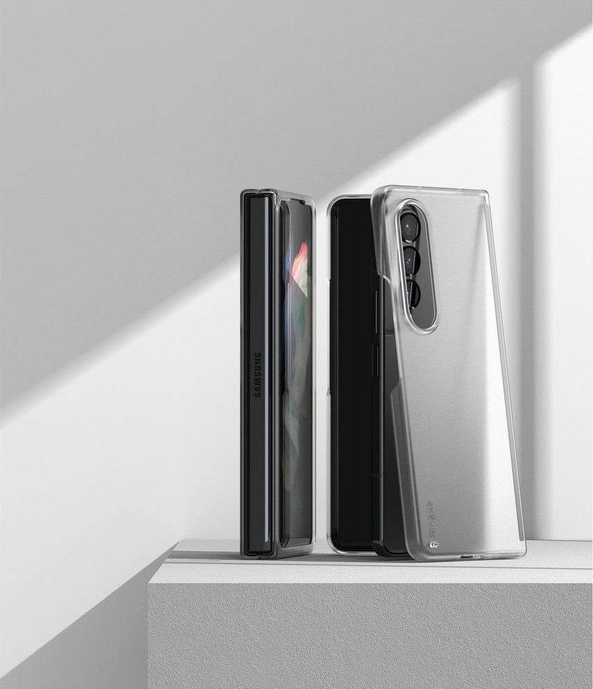 Mbështjellëse telefoni Ringke Slim për Samsung Galaxy Z Fold 4, polikarbonat, matte clear