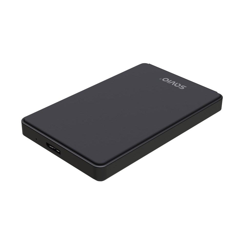 Kuti e jashtme Savio AK-65, për HDD SSD 2.5", USB, e zezë