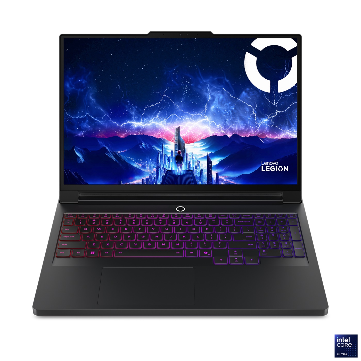 Laptop Lenovo Legion Pro 7 16IAX10H, 16\", Intel Core Ultra 9 275HX, 32GB RAM, 2TB SSD, NVIDIA GeForce RTX 5070 Ti 12GB, црн