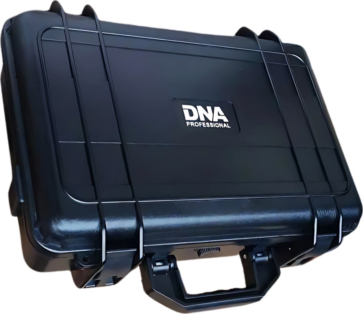 Valixhe mbrojtëse DNA CASE IP65, 38x29x11.8cm, e papërshkueshme nga uji, e zezë
