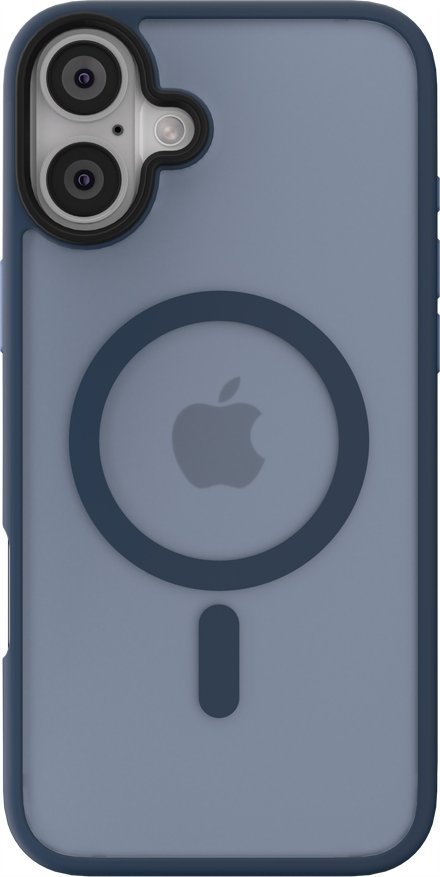Kllapë Next One Mist Shield MagSafe për iPhone 16 Plus, gjysmë e tejdukshme, blu e errët