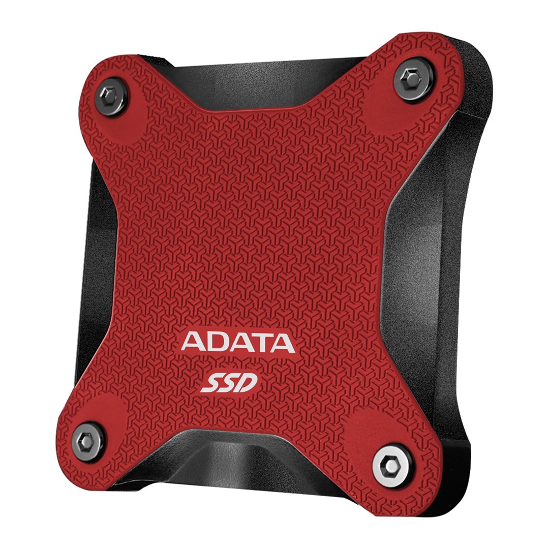 Надворешен SSD диск ADATA SD620, 1TB, црвен
