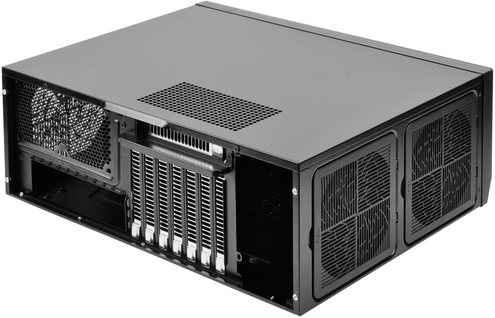 Kasë SilverStone GD09B Grandia, e zezë