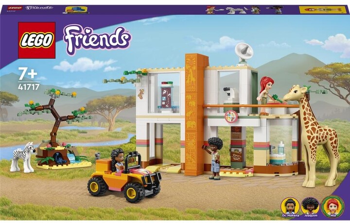 Set lodër LEGO® Friends 41717 Mia and Wildlife Rescue, 430 pjesë