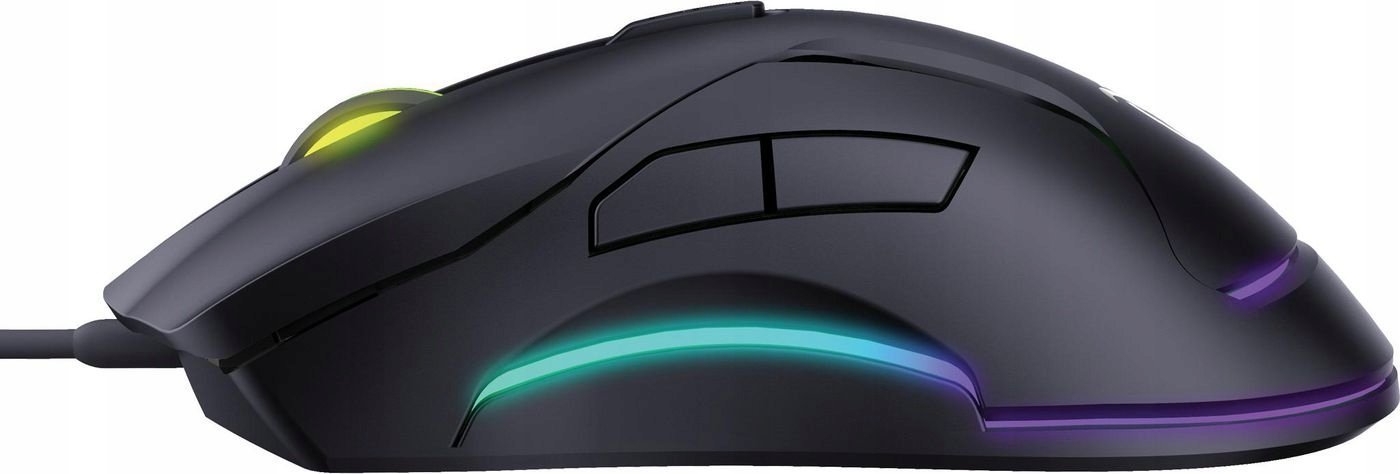 Гејминг глушец Sandberg LightFlow 6D, со кабел, РГБ, црн