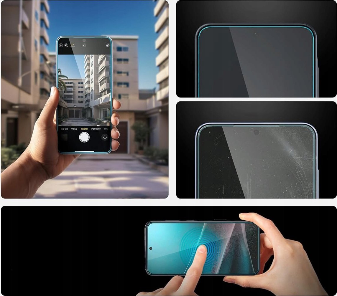 Mbrojtës ekrani Spigen Glass TR EZ Fit, 2 copë, për Samsung Galaxy A36 5G, transparent