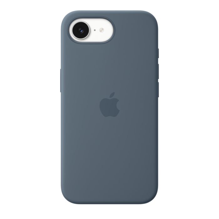 Apple iPhone 17e Silicone Case with MagSafe, Anchor Blue 3