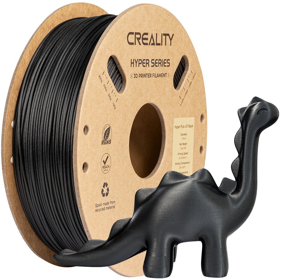 Filament 3D Creality Hyper PLA CF, 1.75mm, 1KG, i zi
