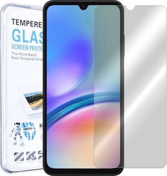 Mbrojtës ekrani tempered glass Samsung Galaxy A05s, transparencë e lartë, për telefona