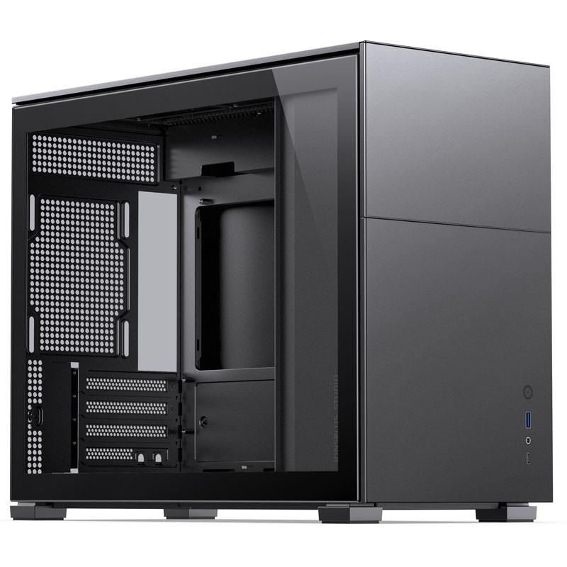Kasa PC Jonsbo D31 Standard, Micro ATX, xham i temperuar, e zezë