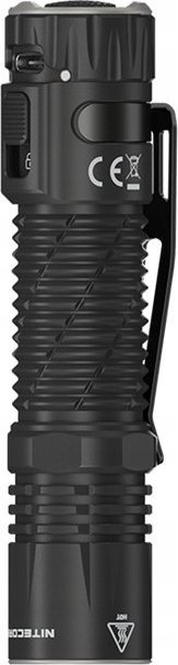 Elektrik dore Nitecore EDC33, LED 4000 lumens, karikim USB C, i zi
