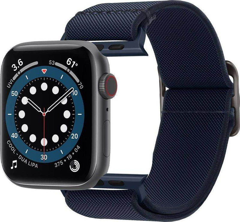 Rrip ore inteligjente Spigen Fit Lite, për Apple Watch 42/44mm Series 2 3 4 5 6 SE, navy