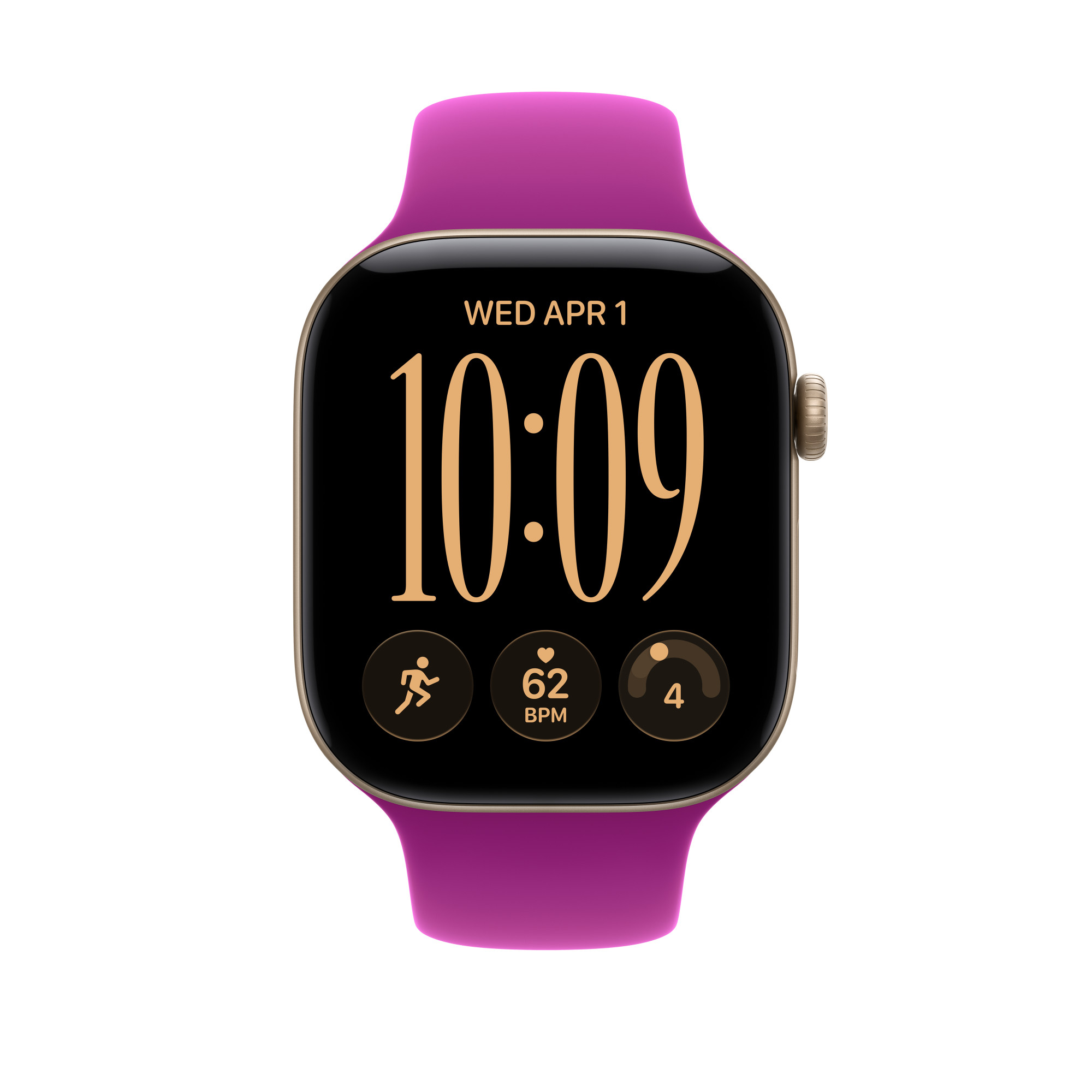 Apple Watch 46mm Magenta Sport Band, M/L