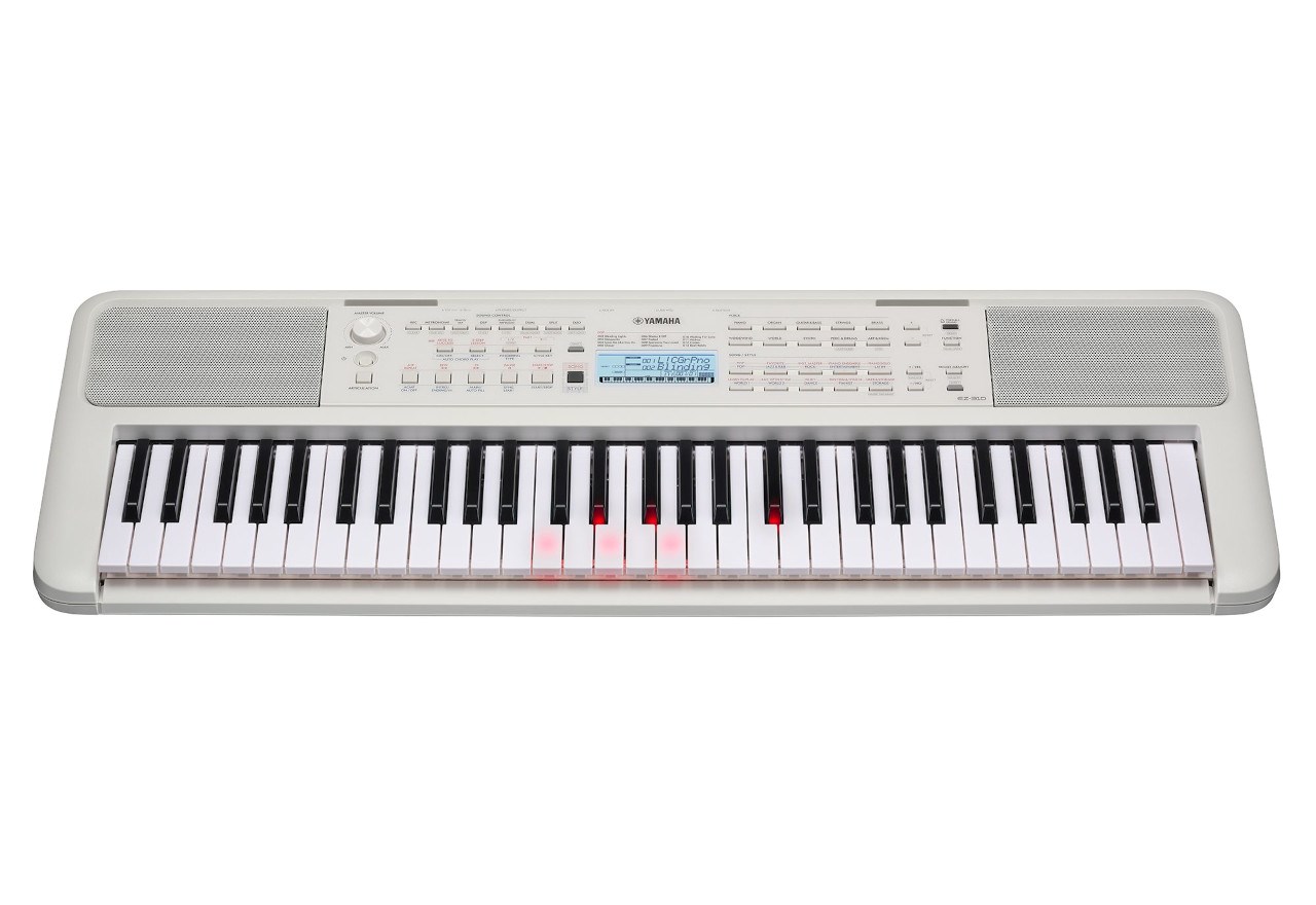 Tastierë Yamaha EZ-310, 61 taste, Touch Response, e bardhë