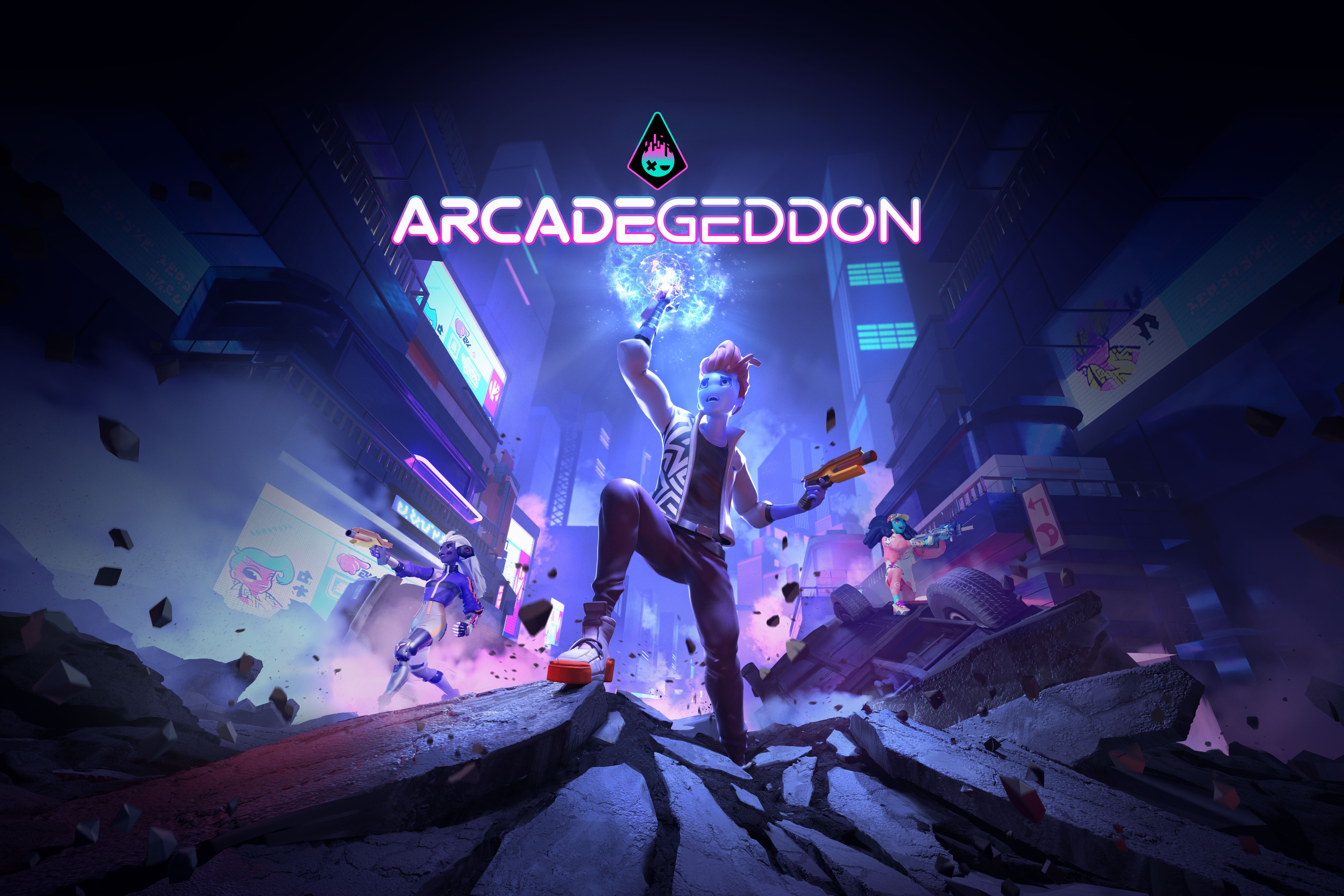 Игра PS4 Arcadegeddon, кооперативна акциона, онлајн повеќекорисничка
