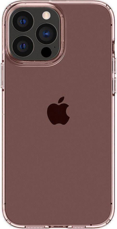 Mbulesë telefoni Spigen Crystal Flex Rose Crystal, për iPhone 13 Pro Max, transparente rozë