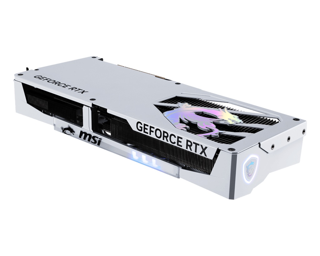 Kartelë grafike MSI GeForce RTX 5070 GAMING TRIO OC, 12GB GDDR7, 2625MHz, e bardhë