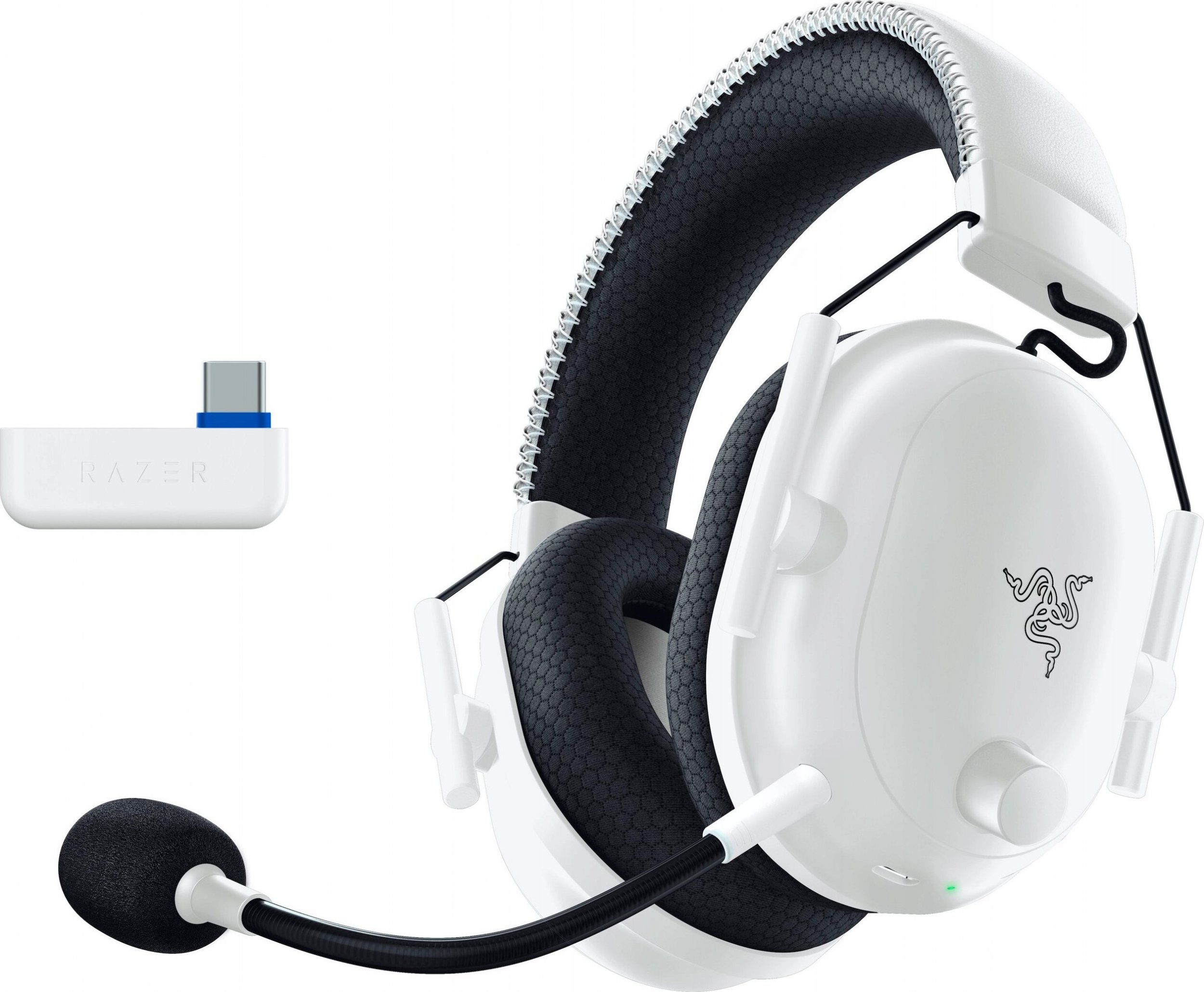 Kufje wireless Razer BlackShark V2 Pro për PlayStation, esports, me mikrofon, të bardha