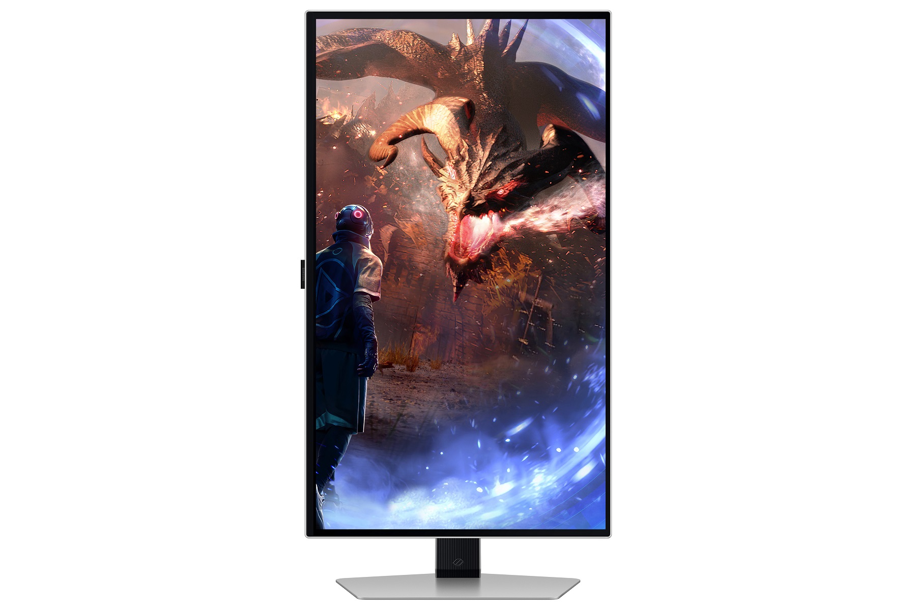 Monitor Samsung Odyssey G6, 27", OLED, QHD, 360Hz, i bardhë