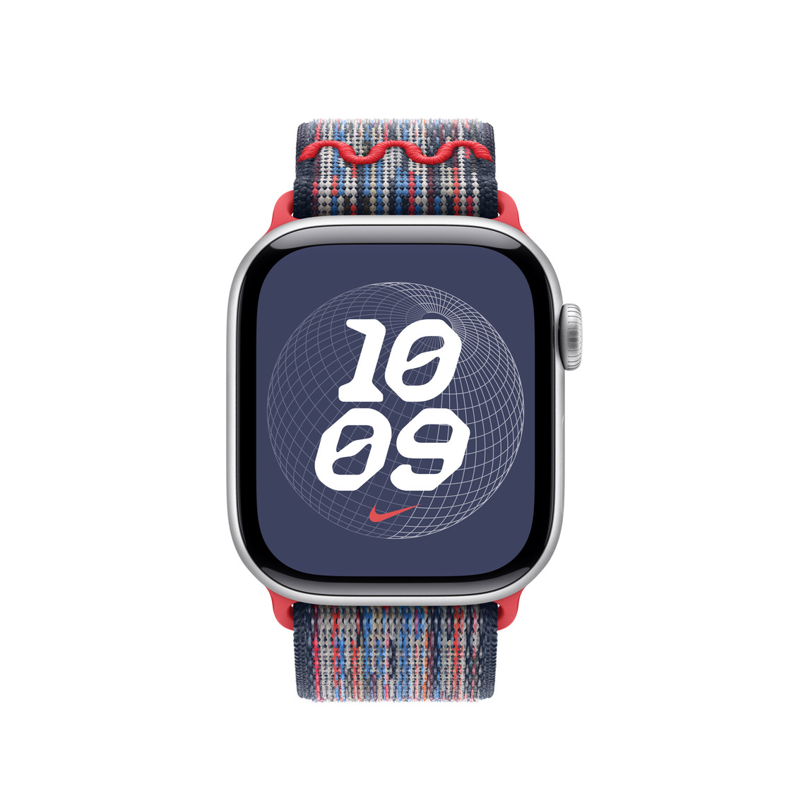 Apple Watch 40mm Nike Sport Loop, Blue/Red Nike Sport Loop