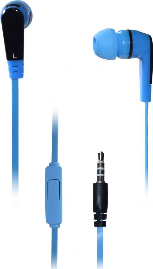 Kufje in ear Vakoss SK-135B, me mikrofon, 3.5 mm, të zeza