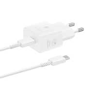 Karikuesi Samsung EP-T2510XWEGEU 25W SFC GaN me kabllo USB-C, i bardhë
