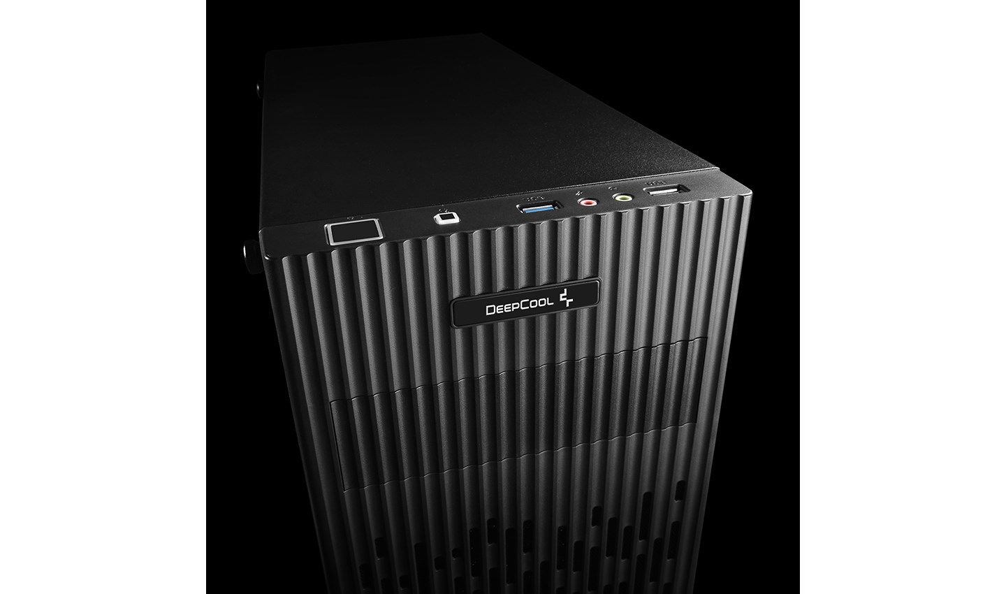 Kasa PC Deepcool Matrexx 30 Mini Tower, xham i temperuar, e zezë