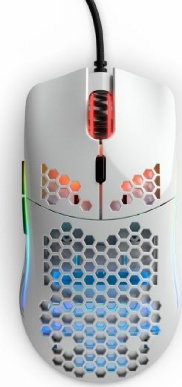 Maus Glorious PC Gaming Race Model O, i bardhë