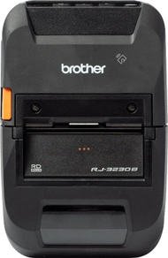 Принтер за етикети Brother RJ-3230BL RJ3230BLZ1, мобилен, безжична врска, црн