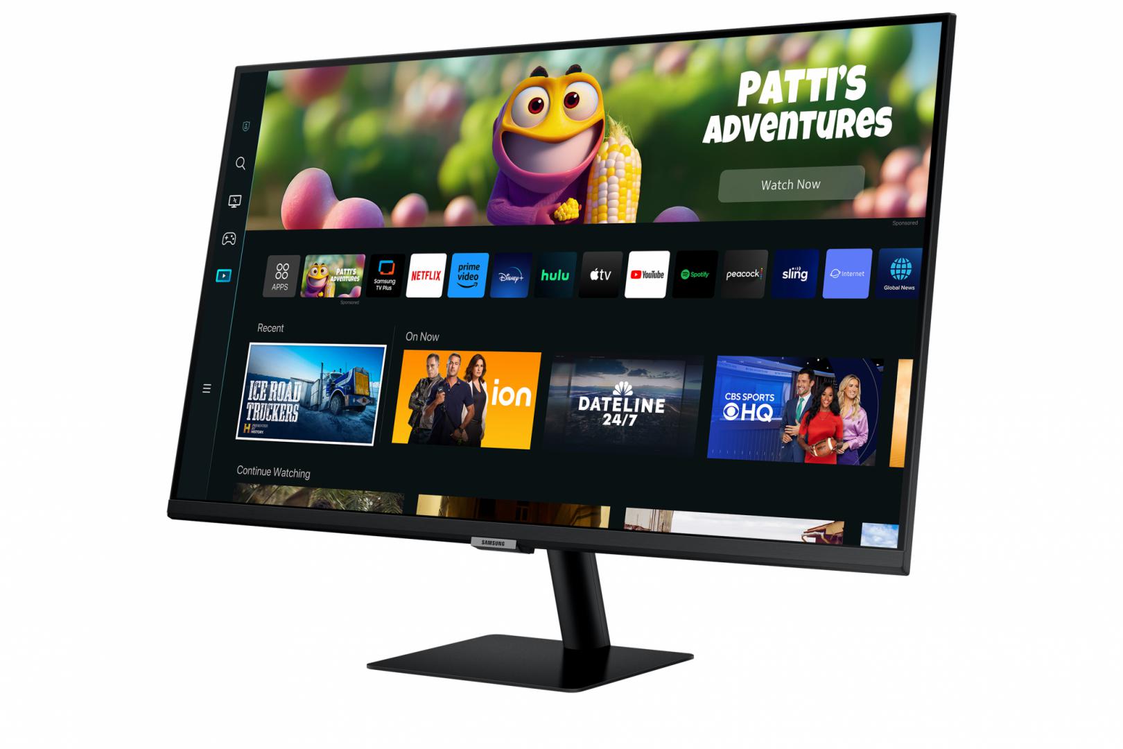 Monitor inteligjent Samsung Smart Monitor M5 LS32CM500EUXEN, 32", Full HD, i zi