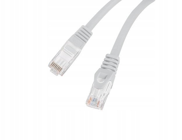 Мрежен кабел Lanberg CAT.6 UTP, 3m, LSZH, бел
