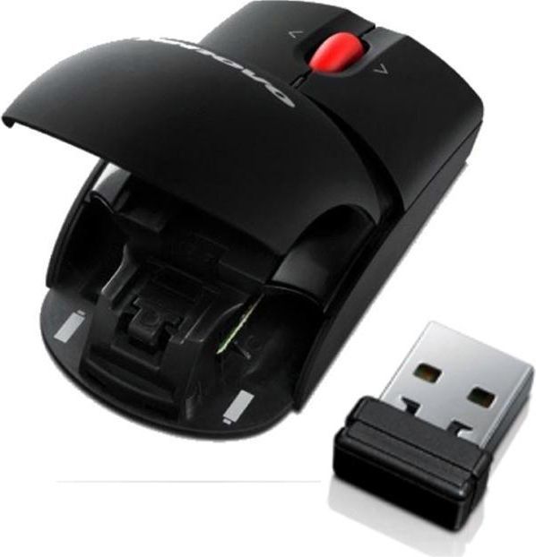 Maus Lenovo Laser, wireless, USB, i zi