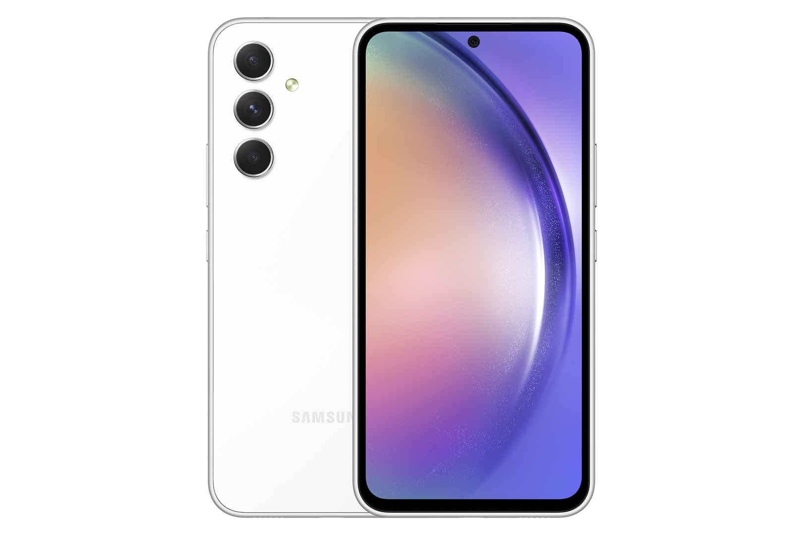 Celular Samsung Galaxy A54 5G, 6.4", 128GB, 8GB RAM, i bardhë