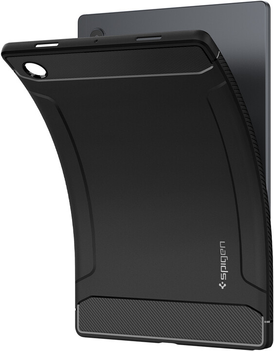 Mbrojtëse Spigen Rugged Armor për Samsung Galaxy Tab A8, e zezë