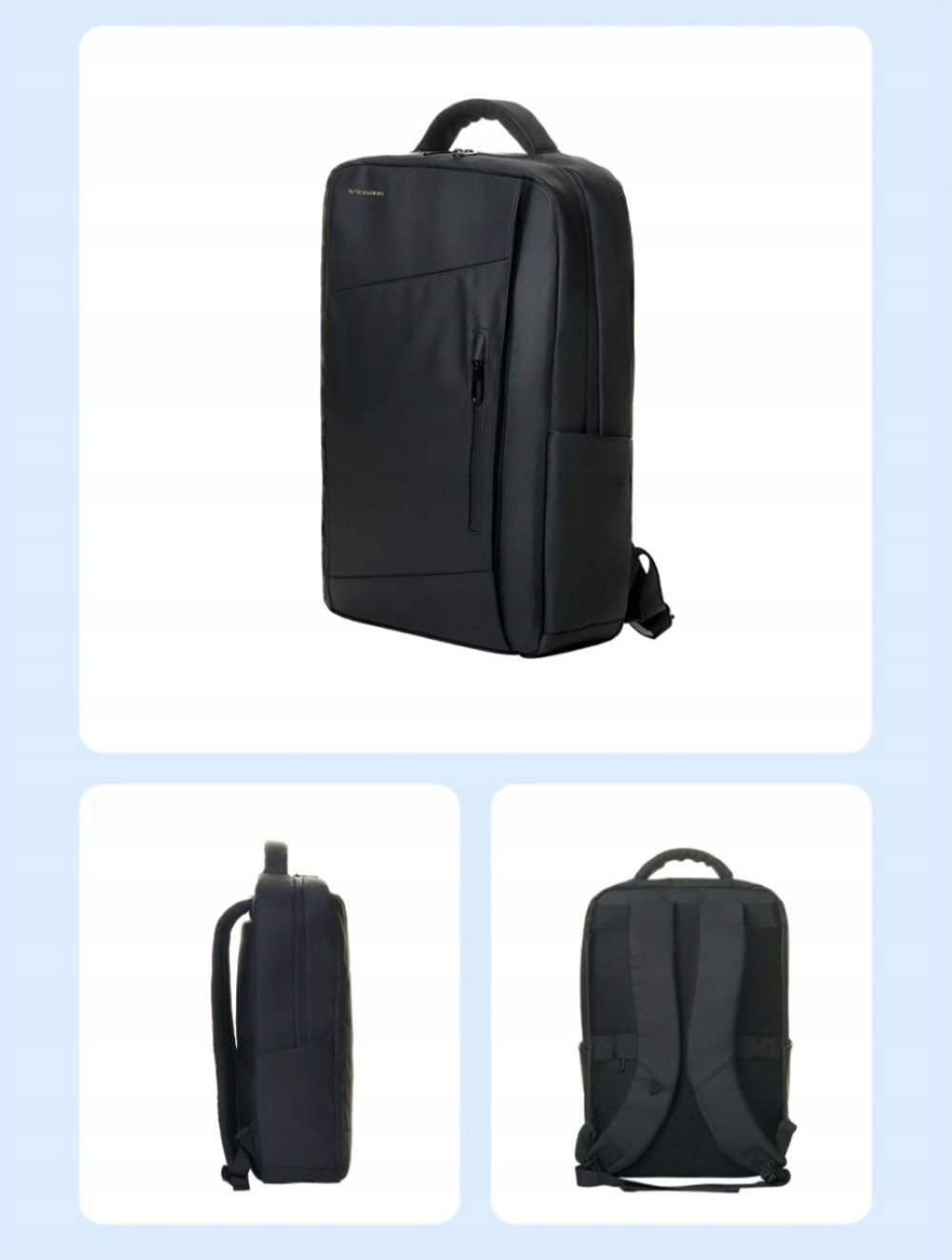 Çantë shpine Vention Waterproof, 20L, për laptop 15.6", e zezë